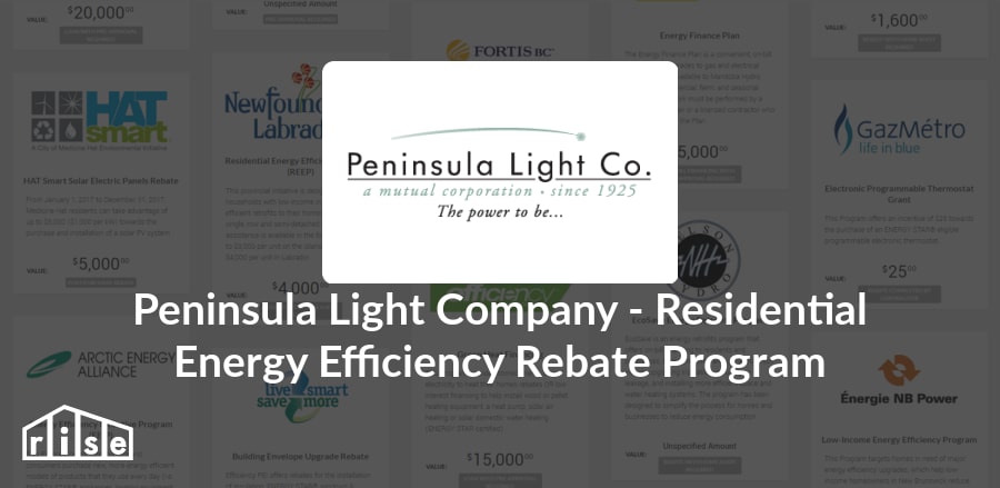 Peninsula Light Rebates